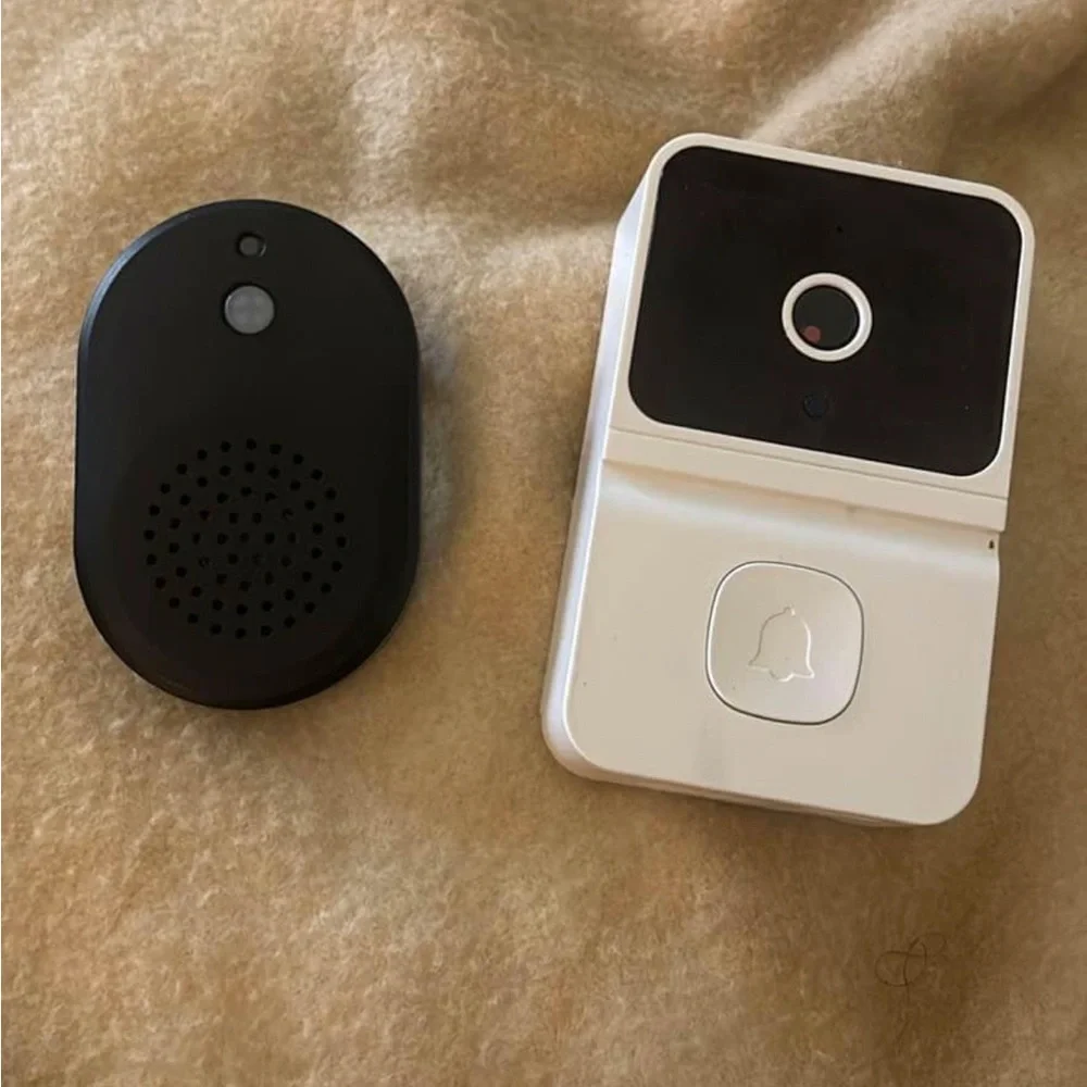 Smart Home Wireless Doorbell Camerabulb camera 360degree nightvision nanny cam